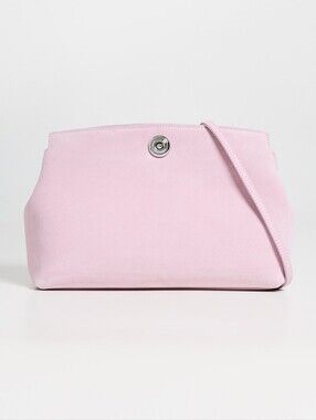 SOLD OUT Liffner Pushlock Pouch - Pink Suede